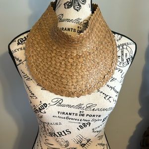 Weaved, sunvisor new with tag and dust bag